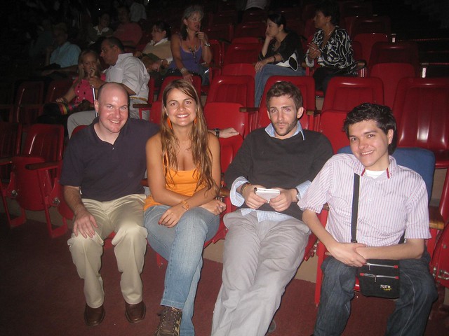 Medellin Couchsurfers (from left) - me, Sirley, ?, and Nicholas