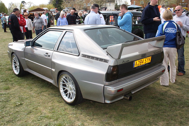 1983 Audi Quattro Sport This one a prize for car of the show or something