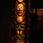 Disneyland - Tiki totem pole in The Enchanted Tiki Room (1963)