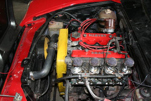 FIAT 124 SPIDER ABARTH engine