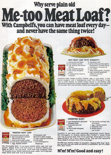Vintage Ad #795: Me-too Meat Loaf and Other Experiments from Campbell's by jbcurio