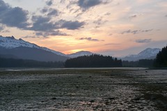 Sunset/sunrise over the Chilkats