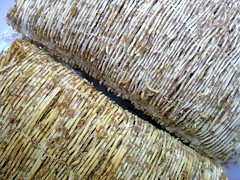 shredded wheat closeup