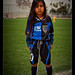 Young soccerplayer in LA