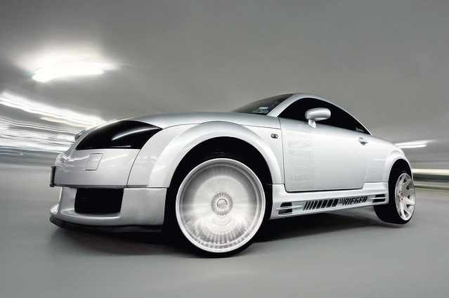 Eric does his rides a little different you may have seen a modified Audi TT 
