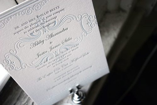 Nantucket wedding invitations Victorian inspired Bella Figura