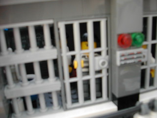Lego robber in jail.