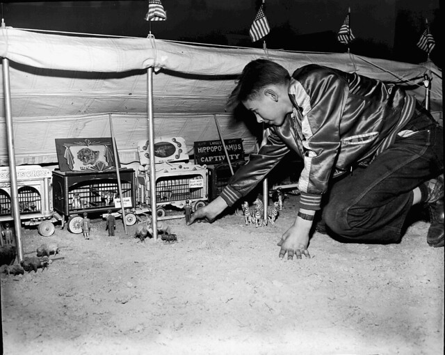 Tony the Atomic Clown and his Miniature Circus 1952