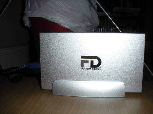 An example of an external hard drive, which some may use as back-up storage