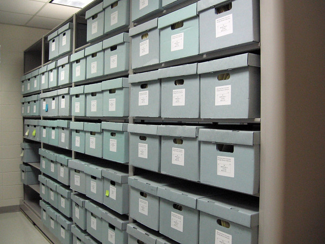 Archives' stacks