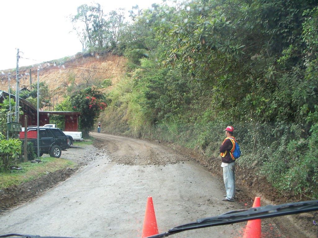 Road Work - Monteverde,  Costa Rica