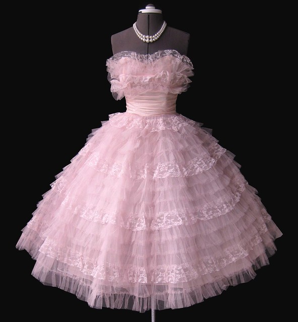 1950s prom dress