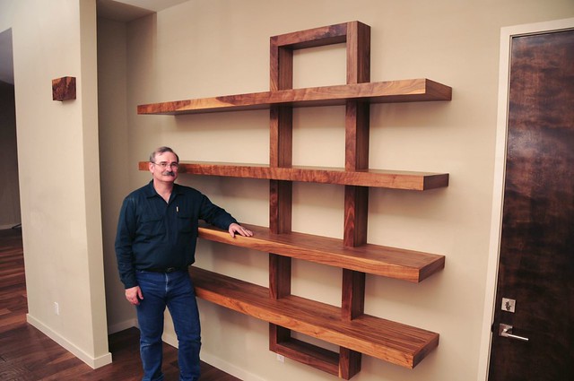 Free Standing Wood Shelving Plans  Search Results  DIY Woodworking 