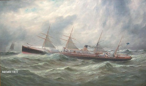 Adriatic of 1871--White Star Line