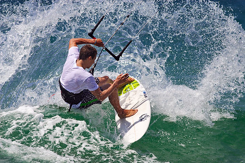 Kite Surfing at Merimbula, New South Wales, Australia IMG_8470_Merimbula