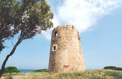 torre di Santa Margherita di Pula, sardegna
