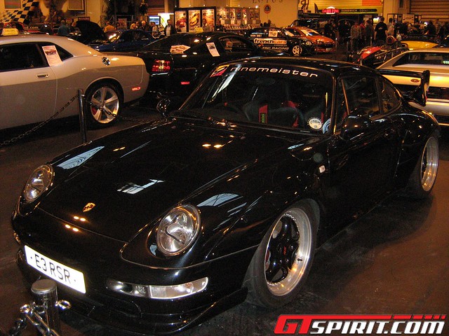 fully rollcaged seam welded wide body 993 rs shell acid dipped it then