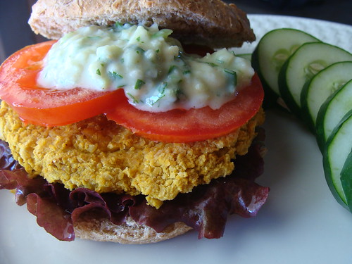 Curried Chick Pea Patties