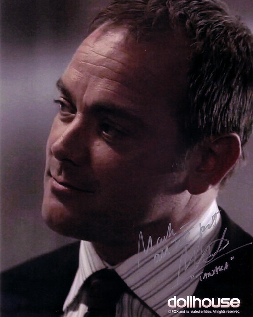 Signed photograph of Mark Sheppard as Tanaka in Dollhouse