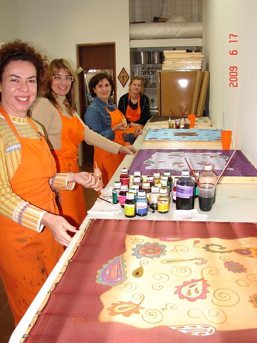 Workshop de Pintura em Seda - Técnica Cashemire by Atelier Mônica de Godoi