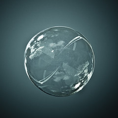 Bubble World Reflection