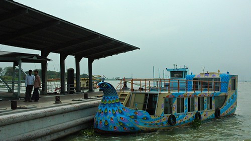 Peacock Boat near Dhaka Bangladesh by Wonderlane
