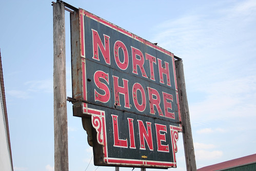 Old North Shore Line neon sign by William 74