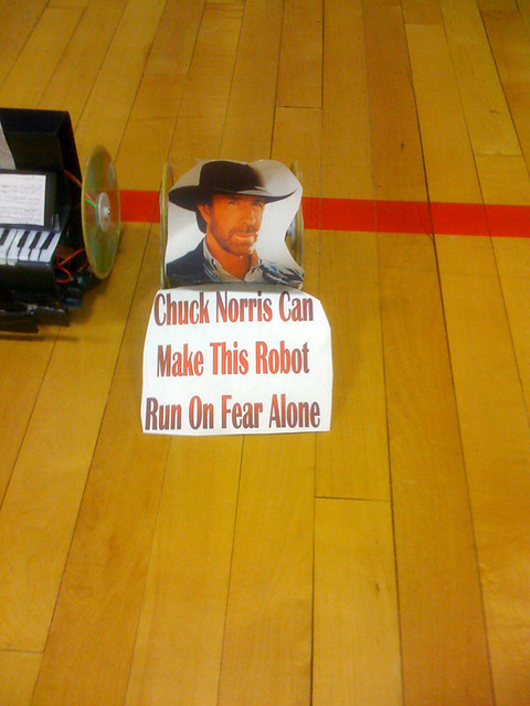 Chuck Norris Robot