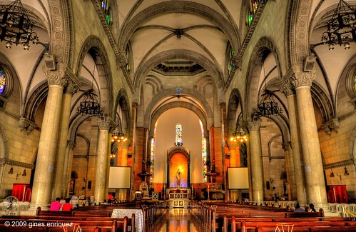 The Manila Cathedral (Ash Wednesday) by Gines.Photography