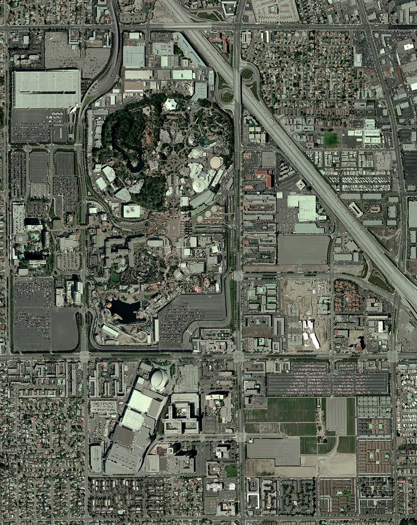 Disneyland, Detail (81.778x103.111")  8 1/2 feet tall, 58 square feet! 5888x7424