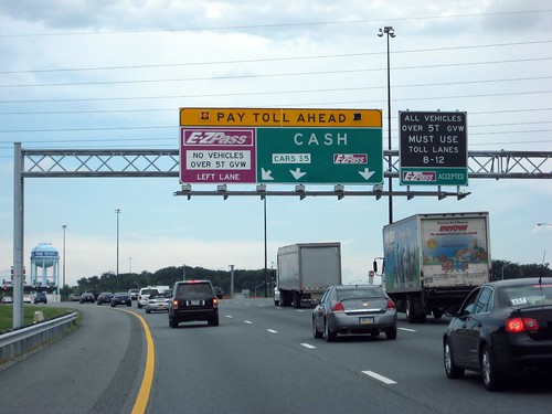 Toll Ahead (JFK Highway, Maryland)