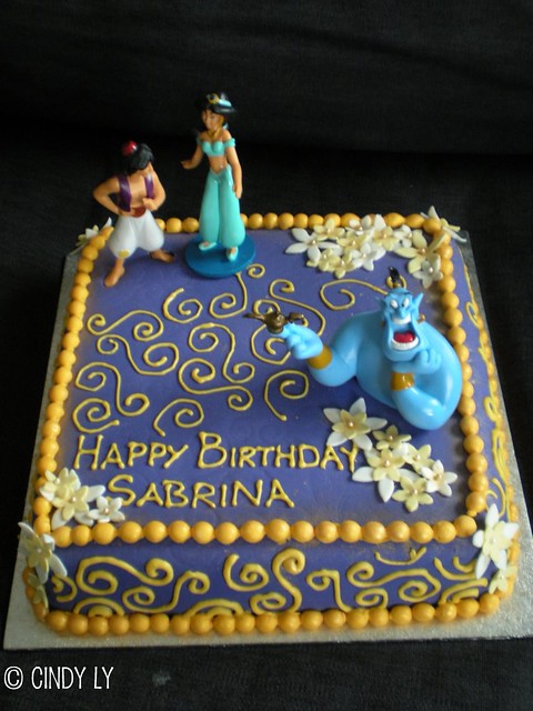 Princess Jasmine Birthday Cake
