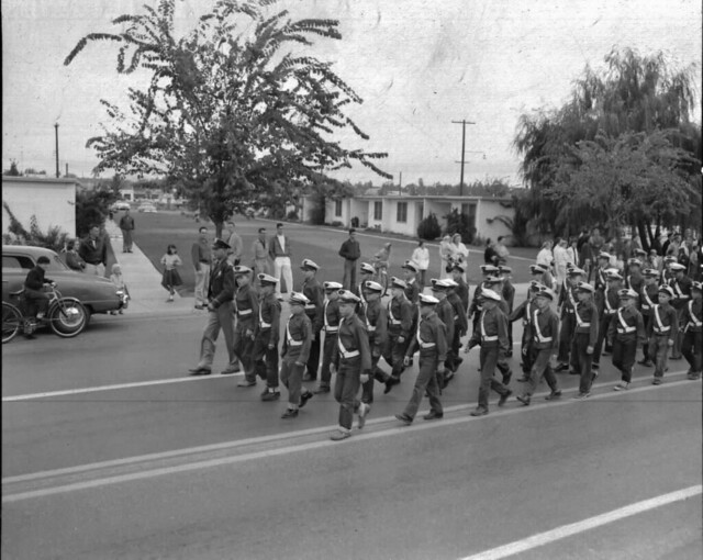 Fire Prevention Parade 1955, School Crossing Guards
