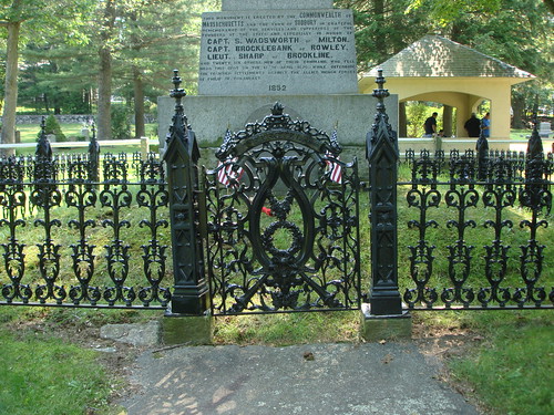 Wadsworth Cemetery Gate by midgefrazel