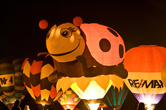 Earth Hour 2009: Balloons Over Waikato, Hamilton, New Zealand