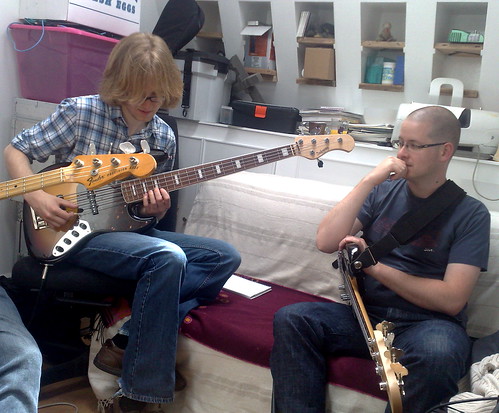 Kevin and Lee at Beyond Bass Camp