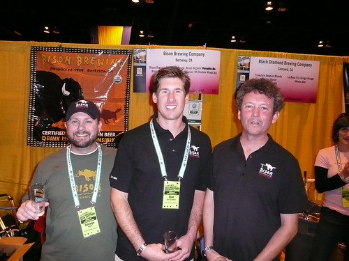 George Allen, Dan Del Grande & Mark Cabrera from Bison Brewing