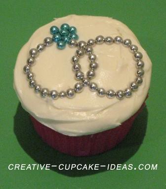 Bridal Shower Cupcake Idea wwwcreativecupcakeideascom
