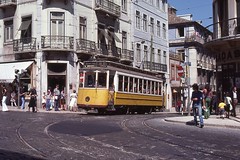 Trams de Lisbonne Ligne 19 (Ligne supprimée le 07-04-1991) (Portugal)