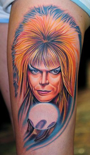 DAVID BOWIE TATTOO David Bowie Labyrinth Tattoo By Nikko Hurtado