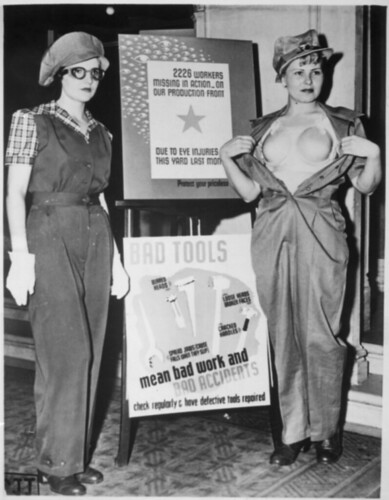 Safety Garb for Women Workers, ca. 1943