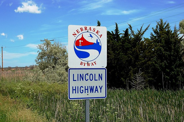 Lincoln Highway, US 30, Nebraska by EC Leatherberry