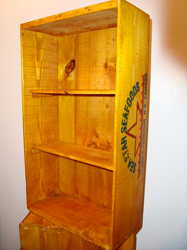 Fish Crate Shelves