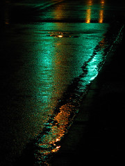 Rainy Night Reflections of Pittsburgh, PA