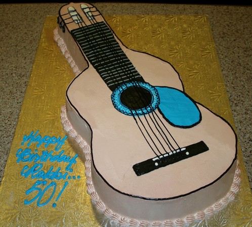 Guitar Birthday Cake on Acoustic Guitar Birthday Cake   Flickr   Photo Sharing