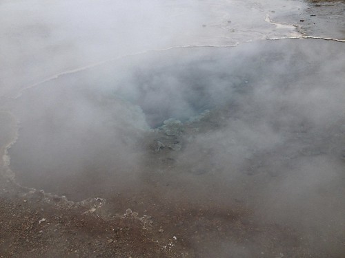mini hot spring, Iceland