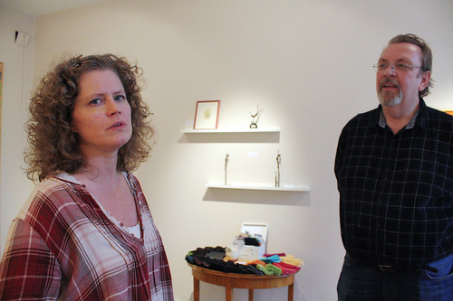 Åsa Fredrikson och Robert Zetterberg öppnar galleri.