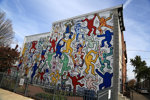 keith haring restored by Luna Park