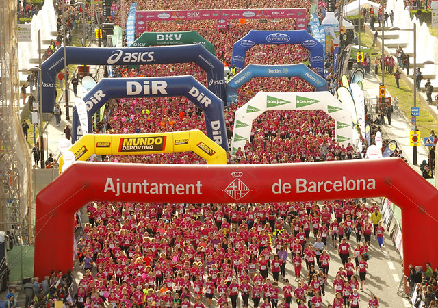 Carrera de la mujer 2013 Barcelona