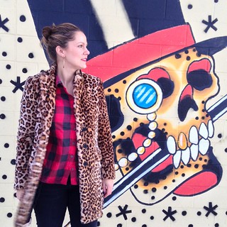 Zara leopard coat 1